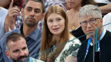 Бил Гейтс заедно с бременната си дъщеря на Олимпийските игри в Париж
