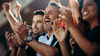 Усещането да наблюдаваме спортно събитие особено когато го правим