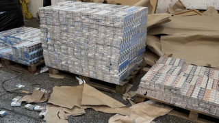 Хванаха над 300 000 кутии контрабандни цигари на Капитан Андреево