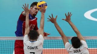 Аржентина разби Русия в мъжкия волейболен турнир