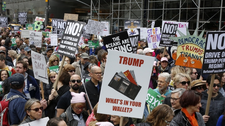 Протести срещу Тръмп в САЩ