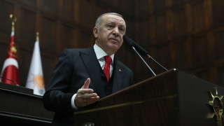 Президентът на Турция Реджеп Тайип Ердоган заяви че мястото на