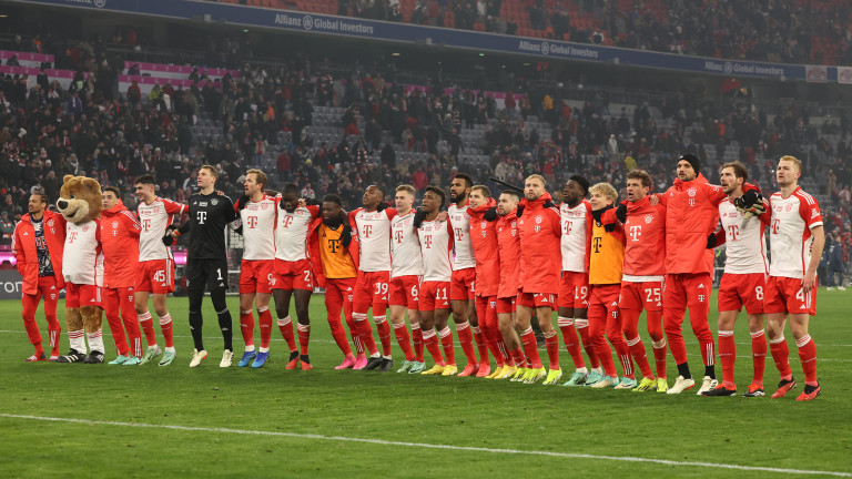 Отборът на Байерн (Мюнхен) победи с 3:0 тима на Хофенхайм