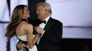 По време на встъпването в длъжност на Доналд Тръмп Първата