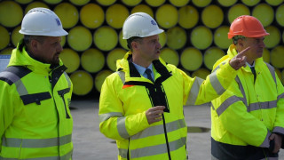 През май стартира строителството на Вертикалния газов коридор