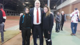  Министър Кралев даде старт на ремонта в залата за лека атлетика в Добрич 