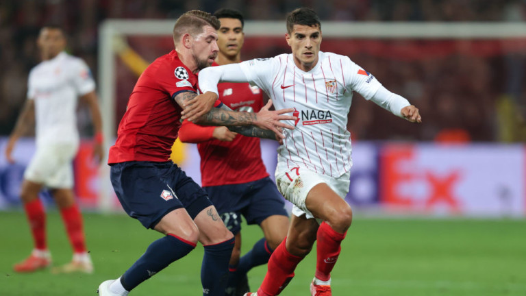 Лил и Севиля завършиха наравно 0:0 в двубой от Група