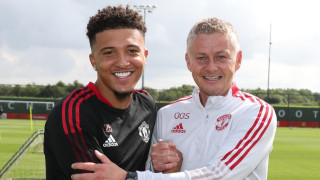 Новото попълнение на Манчестър Юнайтед Джейдън Санчо направи първа