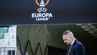 Техническият директор на Лудогорец Козмин Моци говори на Летище