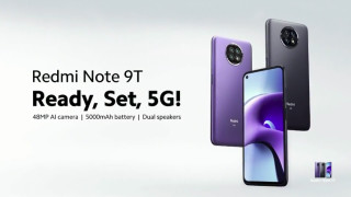 Xiaomi Redmi Note 9T идва с 5G и 5000 mAh батерия срещу едва €229