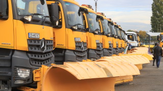 Заради обилните валежи на територията на София аварийните екипи на