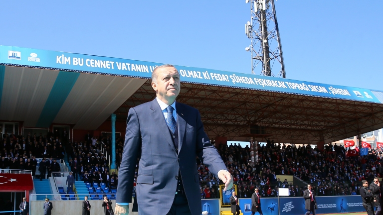 Ердоган вдигна мерника на Галатасарай