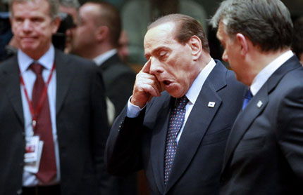 Саркози игнорирал Берлускони