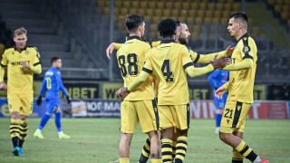 Футболистите на Ботев Пловдив към първите дни на месец април