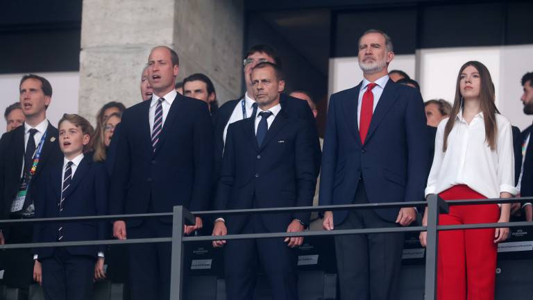 Le prince William avec George et le roi Felipe avec Sofia : la famille royale à la finale de l'Euro 2024 Le prince William avec George et le roi Felipe avec Sofia : la famille royale à la finale de l'Euro 2024