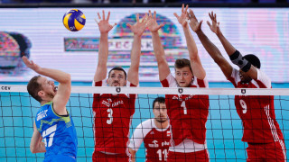 Волейболният национален тим на Словения продължава с феноменалното си представяне