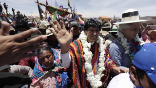 Бившият президент на Боливия Ево Моралес говори за проекта на