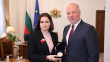  Желязков даде обещание на Светлана Тихановска помощ от Народно събрание за демократични промени в Беларус 