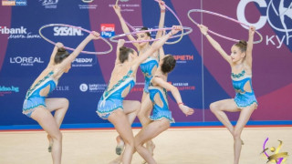 Българският ансамбъл по художествена гимнастика завоюва два бронзови медала при