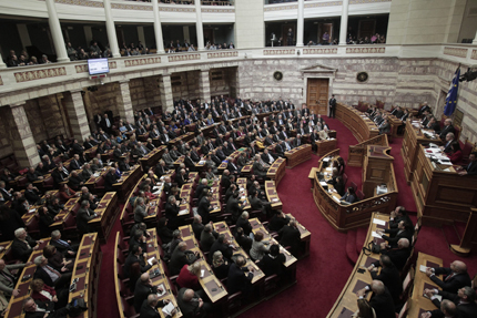 Исканията на кредиторите нарушават основни права на гражданите, заяви председателят на гръцкия парламент 