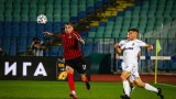 Локомотив (София) - Славия: 1:0, (Развой на срещата по минути)