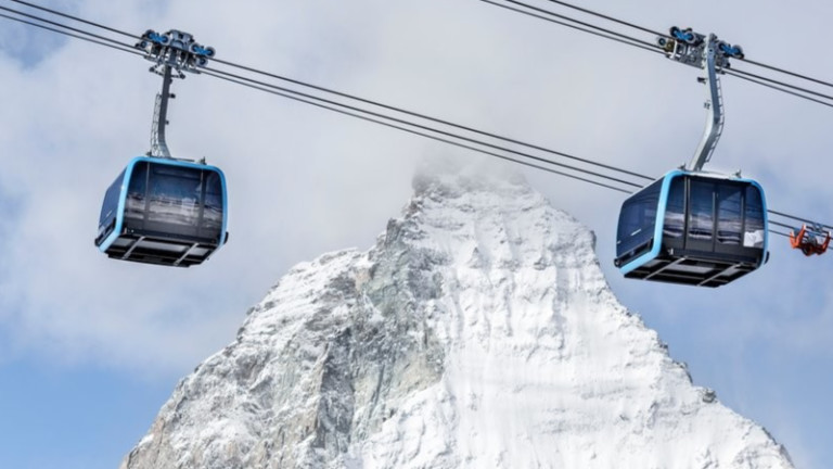 Цермат е един от най-попурарните ски курорти, разположен в сянката
