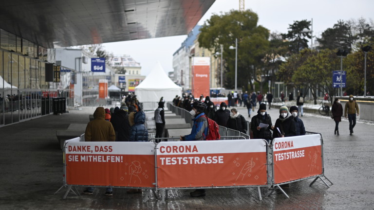 Австрия започна масово тестване на населението за коронавирус, въпреки че