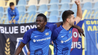 Халфът на Левски Хали Тиам даде интервю пред Меридиан мач