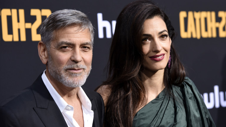 Как пострадаха Джордж и Амал Клуни