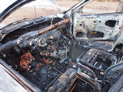 Четири автомобила изгоряха в Пловдив