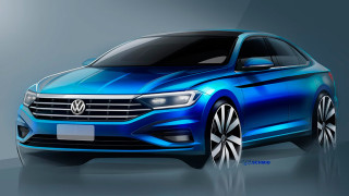 Производителят Volkswagen Group показа серия дизайнерски рисунки даващи представа за