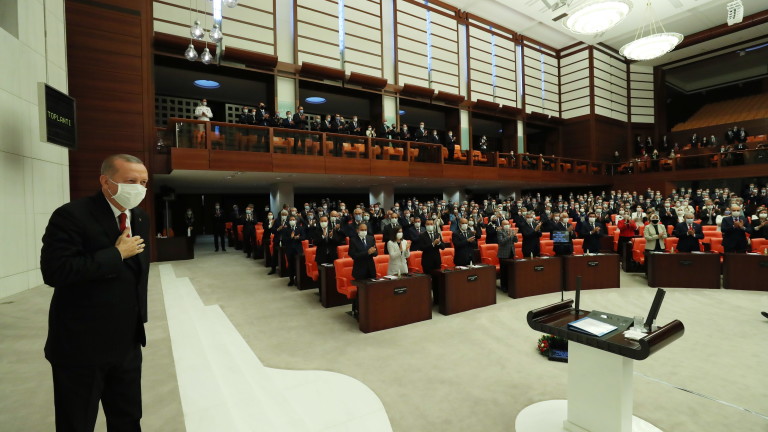 Президентът на Турция Реджеп Ердоган заяви, че Турция подкрепя потиснатите