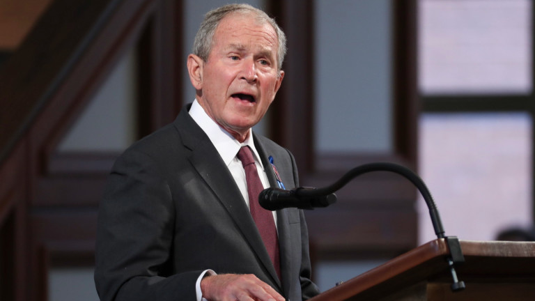 Буш: Изтеглянето на САЩ от Афганистан е грешка, ще бъдат изклани цивилни