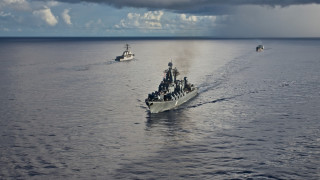 Русия изпраща военни кораби въоръжени с крилати ракети край сирийското крайбрежие