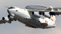 ГУР: Руският самолет А-50 е свален от ракета С-200