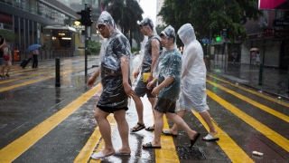 Тайфун удари Япония