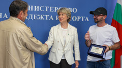 Весела Лечева се срещна с медалистите от Световното за трансплантирани спортисти