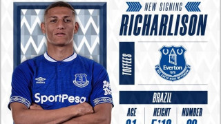 Евертън официално потвърди трансфера на 21 годишния бразилец Ричарлисон Футболистът идва