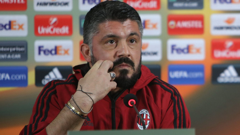 Треньорът на Милан - Дженаро Гатузо коментира победата на тима