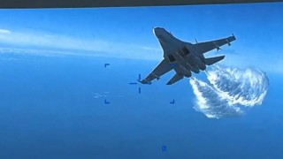 Пентагонът пусна видео от инцидента над Черно море