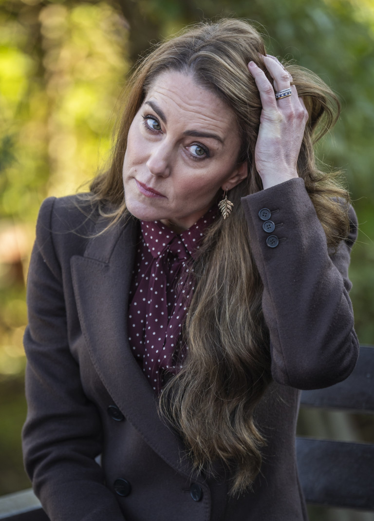 Косата на Кейт при започване на октомври тази година