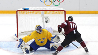 Латвия на 1/4 финал по хокей на лед 