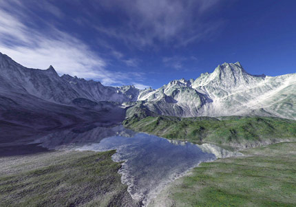 Terragen - програма за генериране на фотореалистични терени