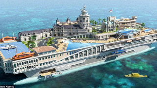 Ентусиасти правят реплика на Монако върху яхта за 300 млн. евро