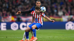 Атлетико Мадрид шокира Интер с късен гол и нанесе първа загуба на нерадзурите