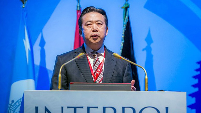 Китай: Шефът на Интерпол е задържан по разследване за корупция 