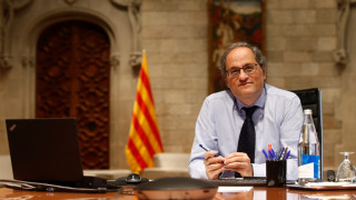 Президентът на Каталуния обяви забрана за социални събирания на повече