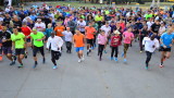  Рекордьори в бягането загряваха в Южния парк ден преди маратон 