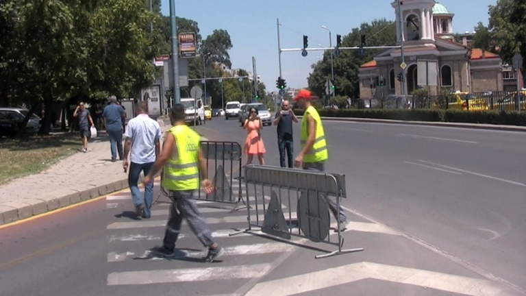 Строят нов автомобилен подлез в Пловдив