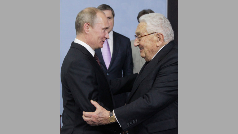 Путин хвали Хенри Кисинджър като мъдър и прагматичен държавник